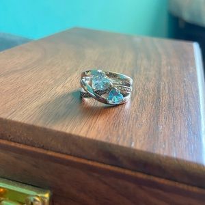 JARED BLUE TOPAZ RING